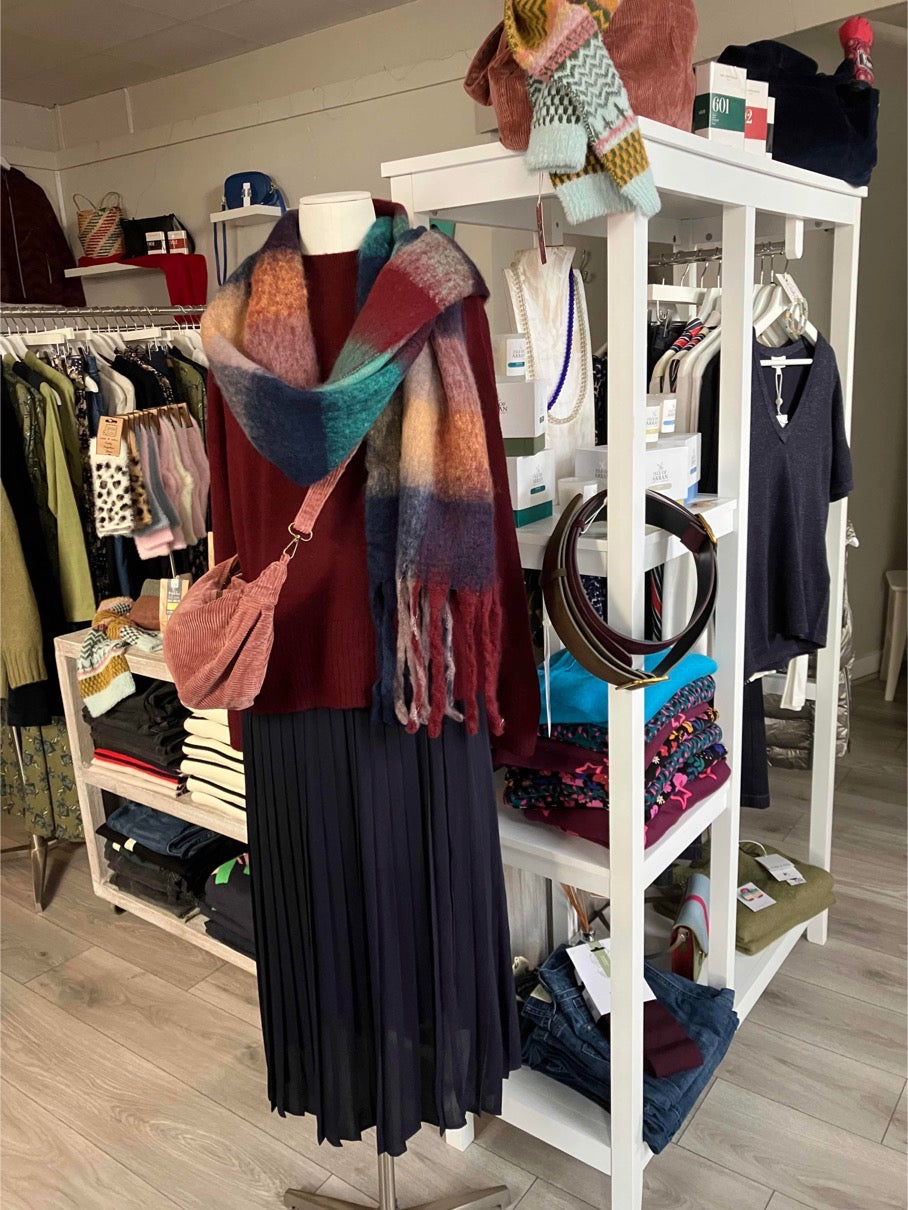 Grace & Mila Salty sweater in bordeaux