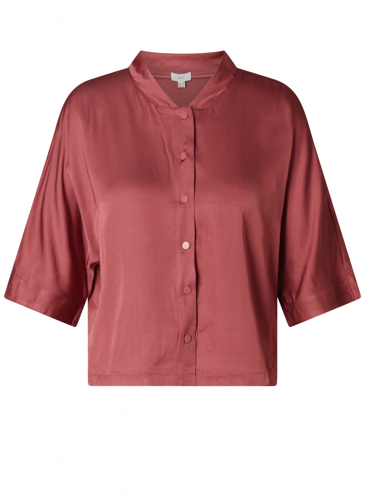 Yest Ksenia blouse in plum - [shop_name Strathaven] [womens clothing]