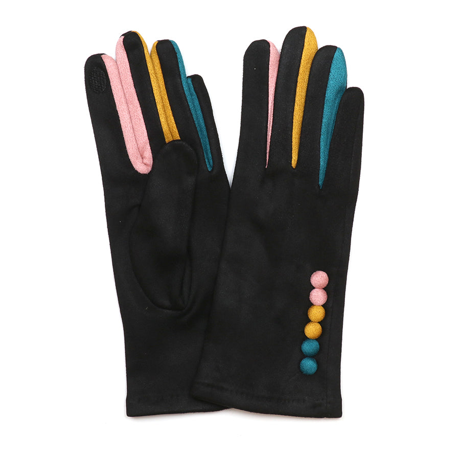 POM Frida faux suede gloves - various colours - [shop_name Strathaven] [womens clothing]