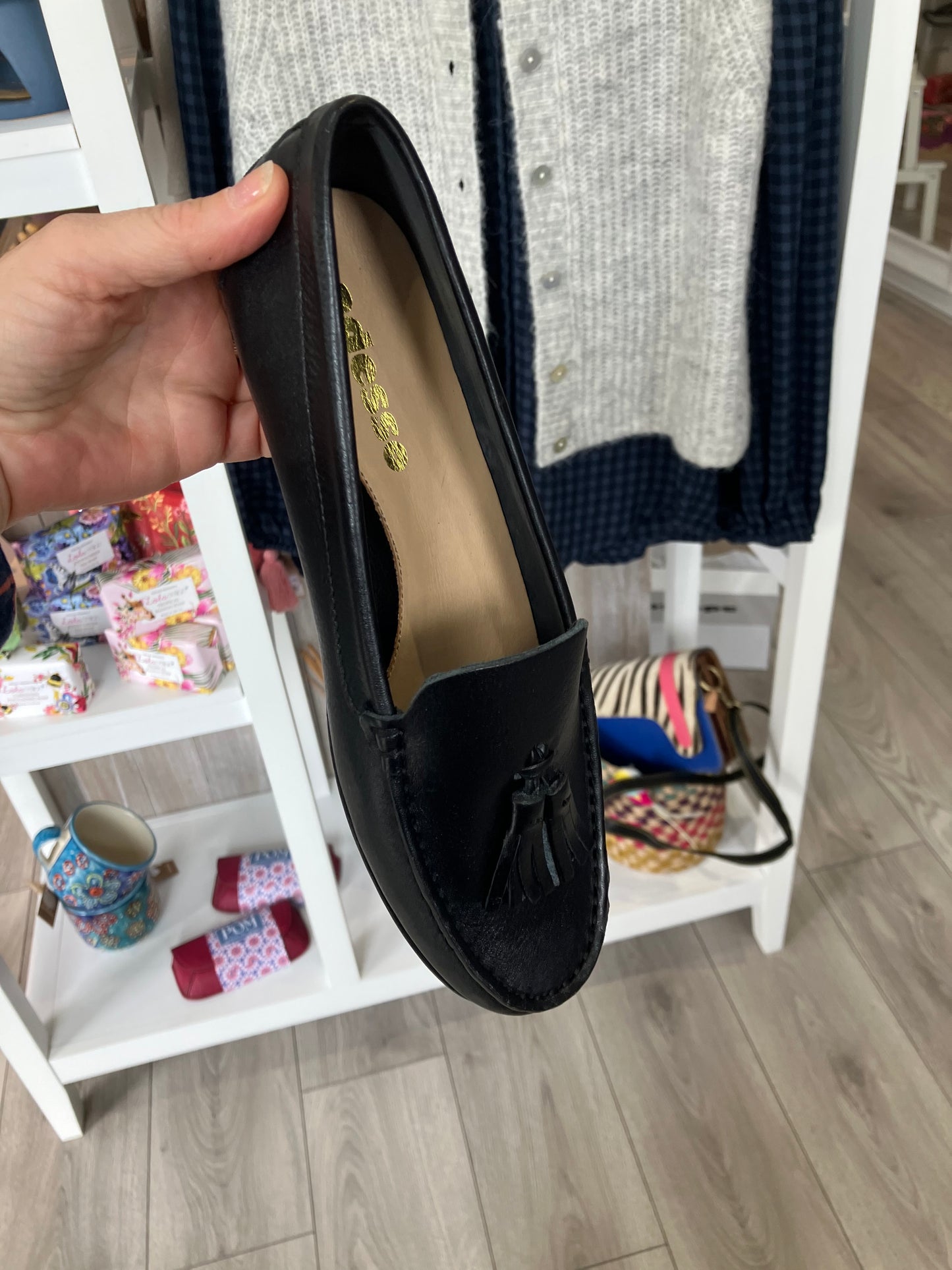 Adesso Tate loafer in liquorice