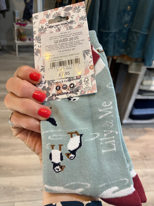 Lily & Me in the bay socks - [shop_name Strathaven] [womens clothing]