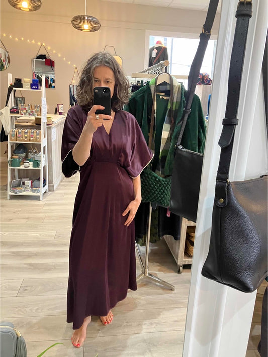 Numph Nusantina dress in winetasting