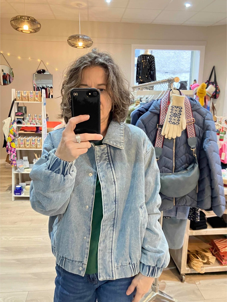 Numph Nudenima jacket with fleece inner