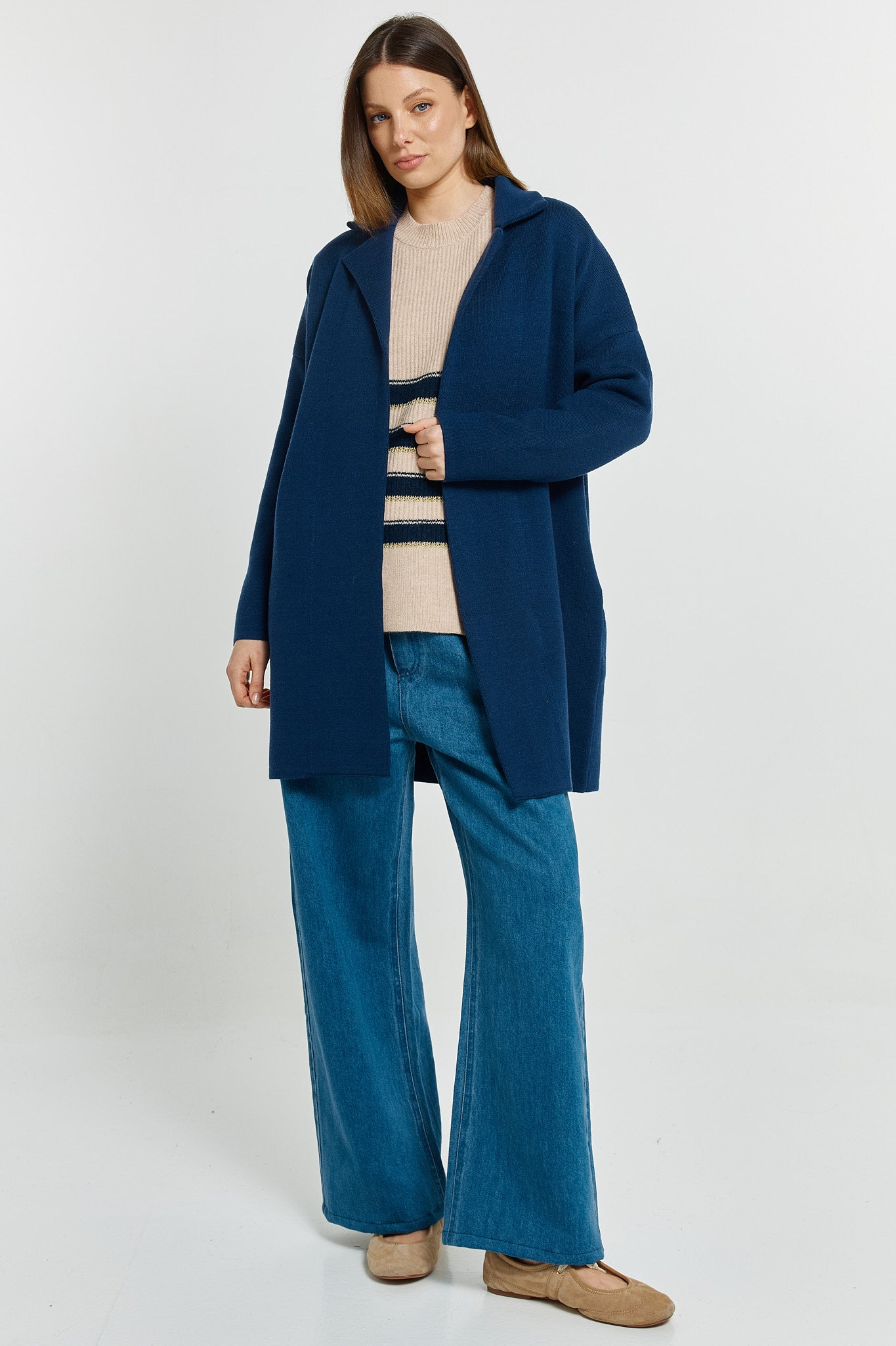 Betty Basics Bristol Coatigan in navy - [shop_name Strathaven] [womens clothing]