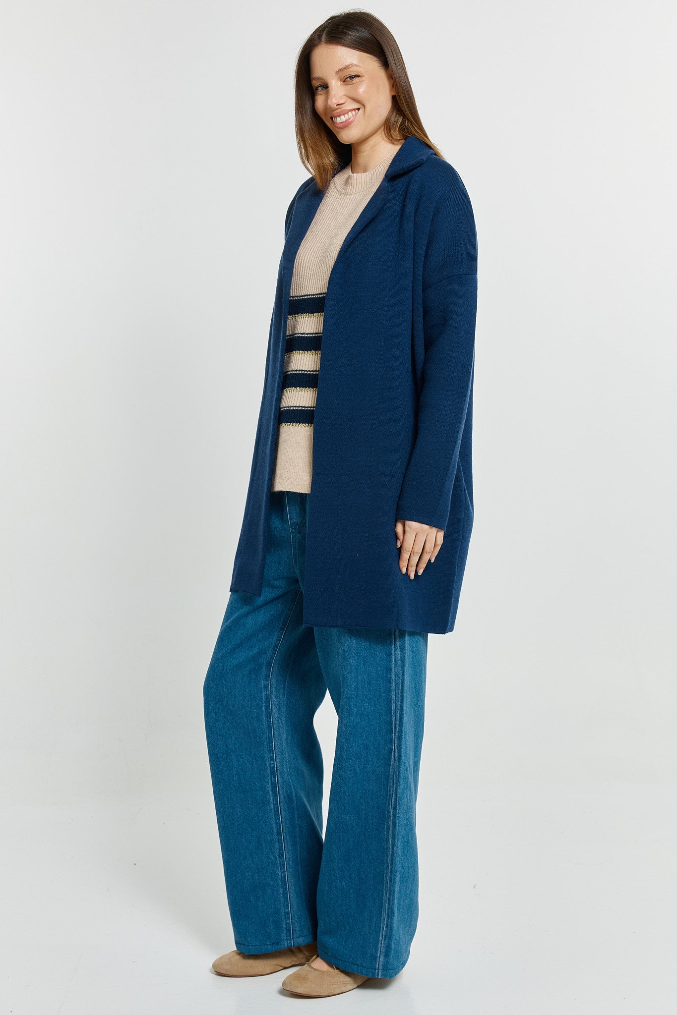 Betty Basics Bristol Coatigan in navy - [shop_name Strathaven] [womens clothing]