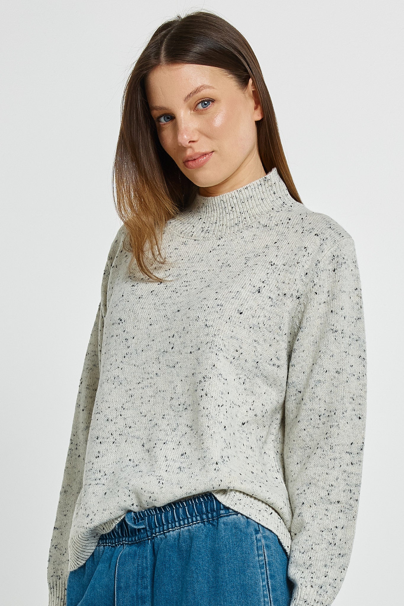 Betty Basics Carlin sweater in cream - [shop_name Strathaven] [womens clothing]