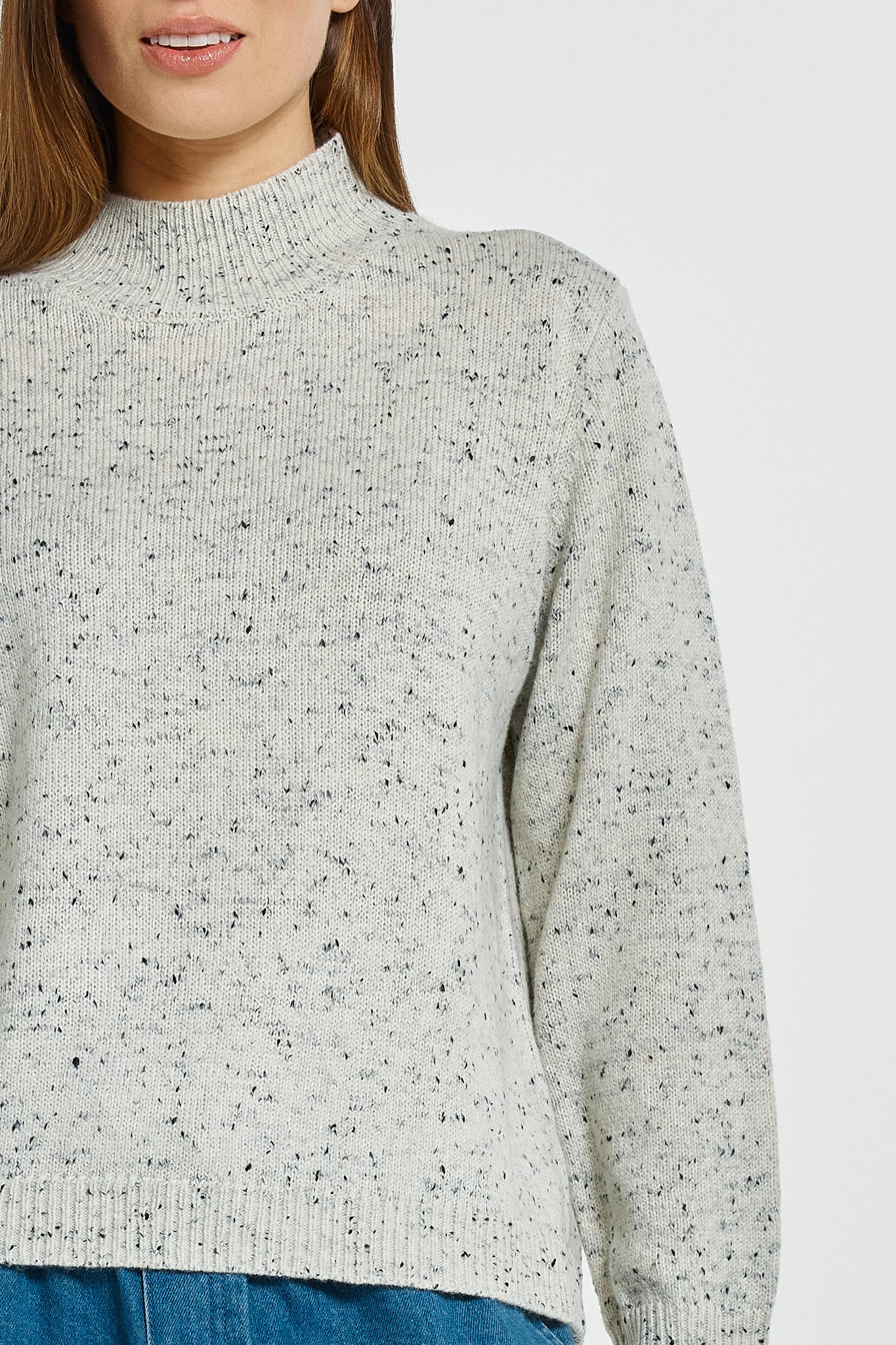 Betty Basics Carlin sweater in cream - [shop_name Strathaven] [womens clothing]