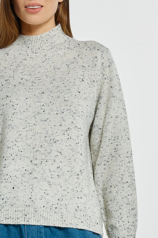 Betty Basics Carlin sweater in cream - [shop_name Strathaven] [womens clothing]