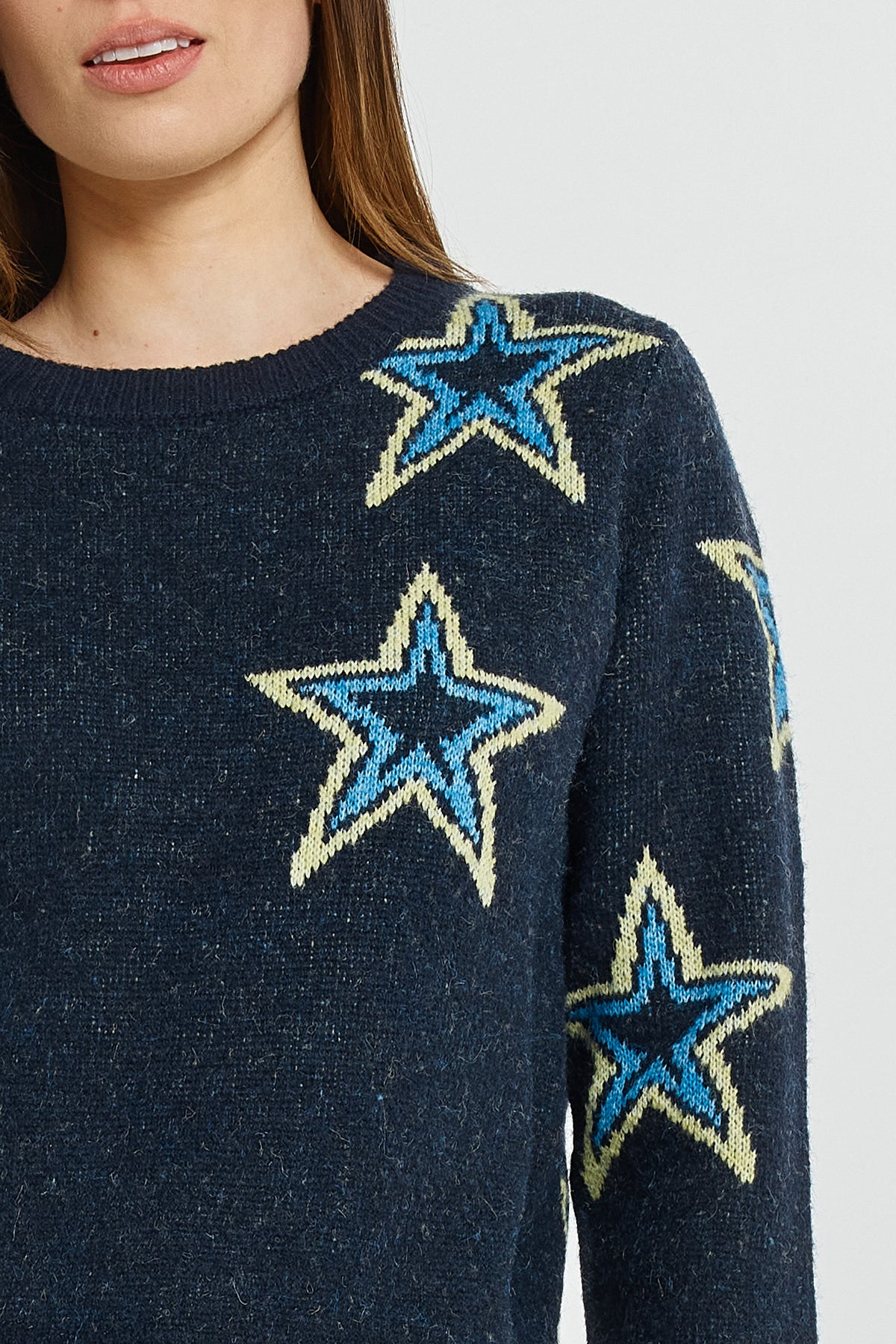 Betty Basics Serena sweater with star - [shop_name Strathaven] [womens clothing]
