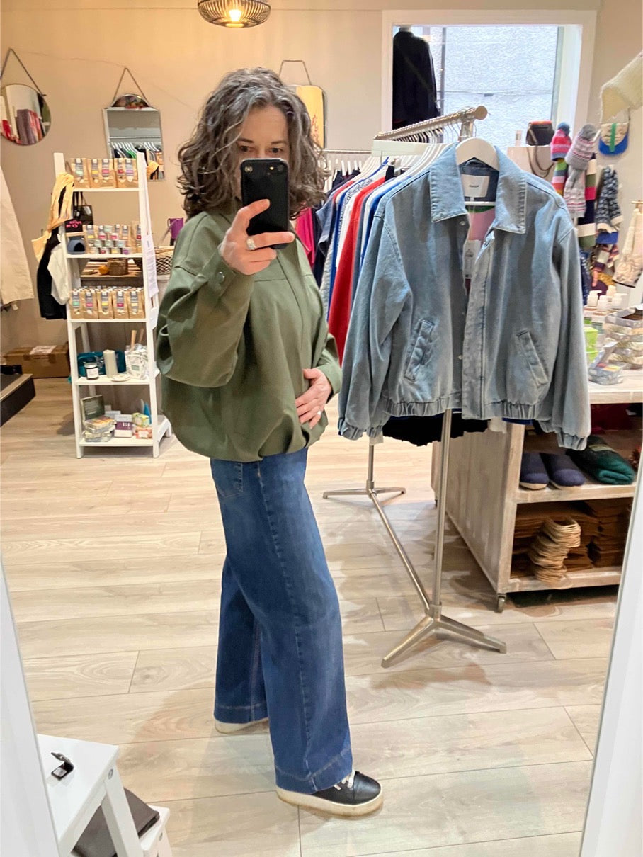 Numph Nuparis mid blue jeans 28" length