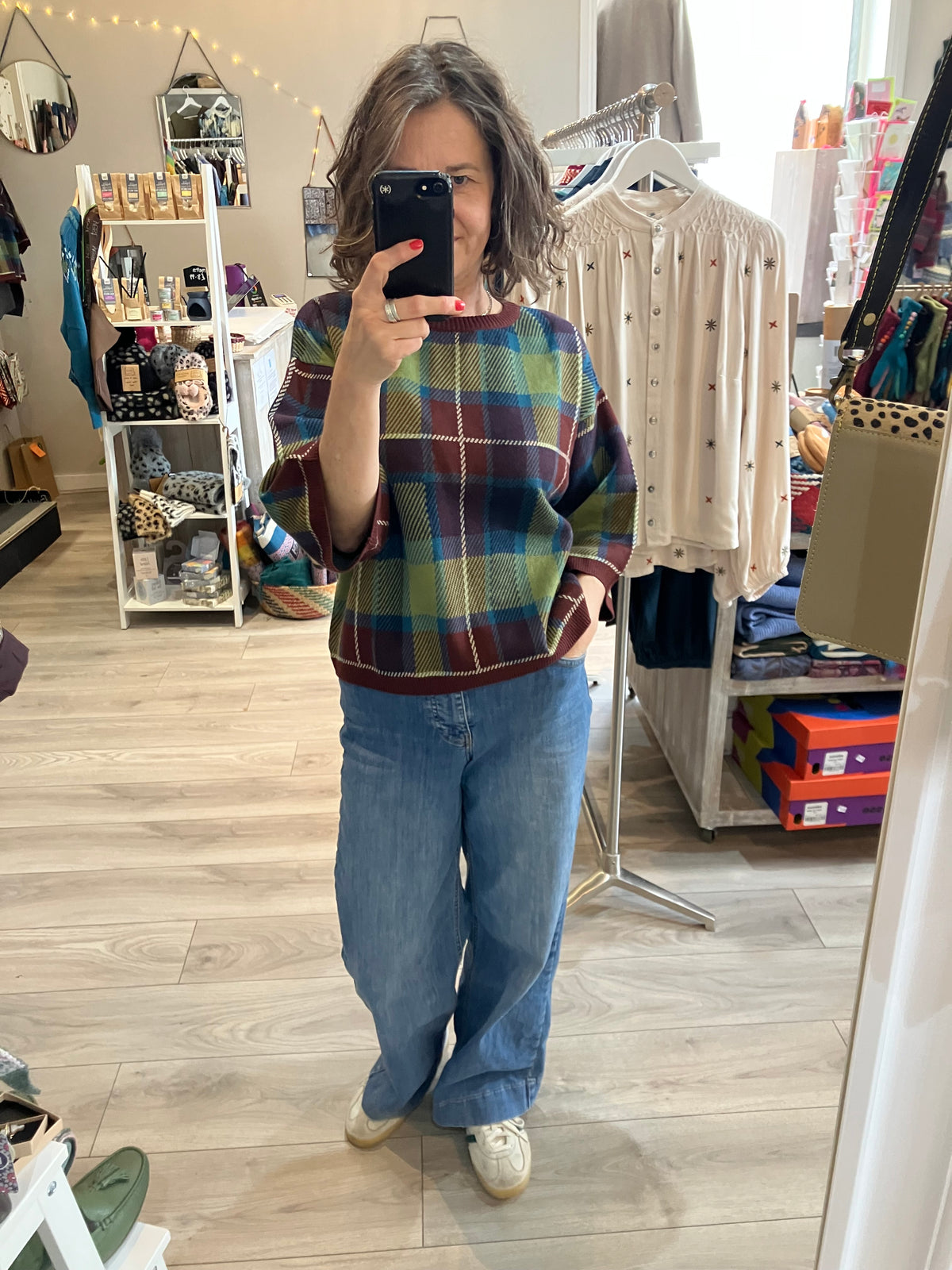 Pretty Vacant Roma sweater in Rum Raisen - [shop_name Strathaven] [womens clothing]