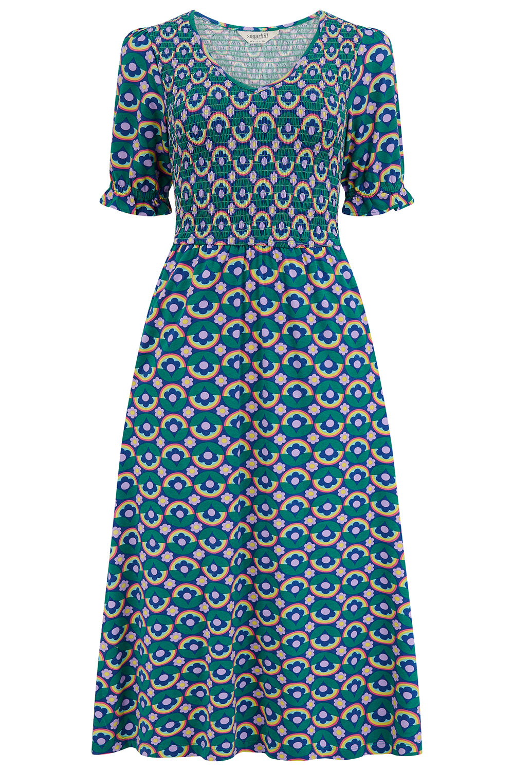 Sugarhill Brighton Daphne jersey midi dress - [shop_name Strathaven] [womens clothing]