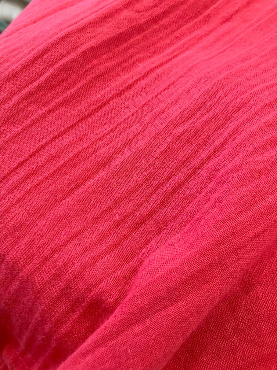 Fransa Manua top in teaberry red