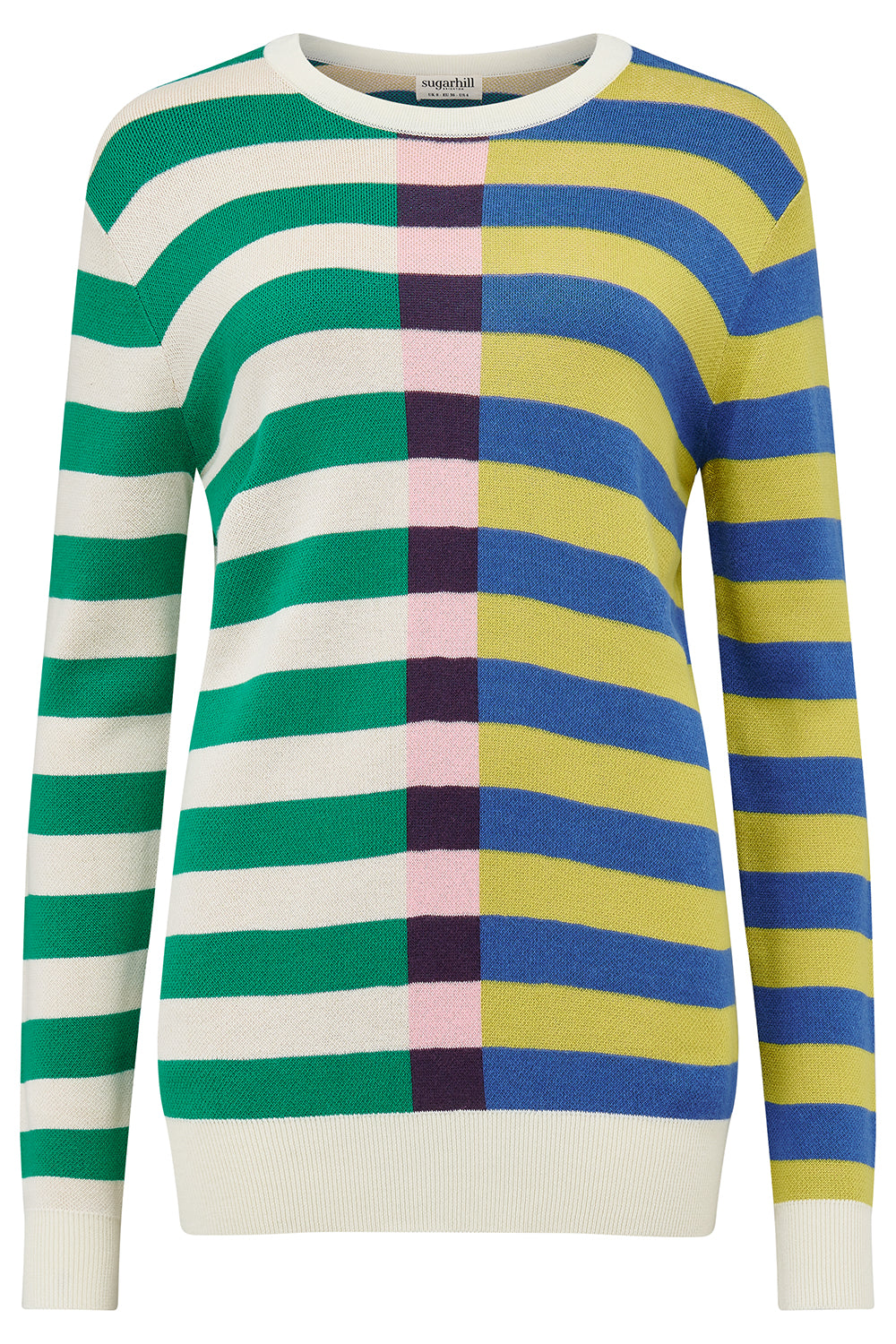 Sugarhill Brighton Rosie sweater multi stripe - [shop_name Strathaven] [womens clothing]