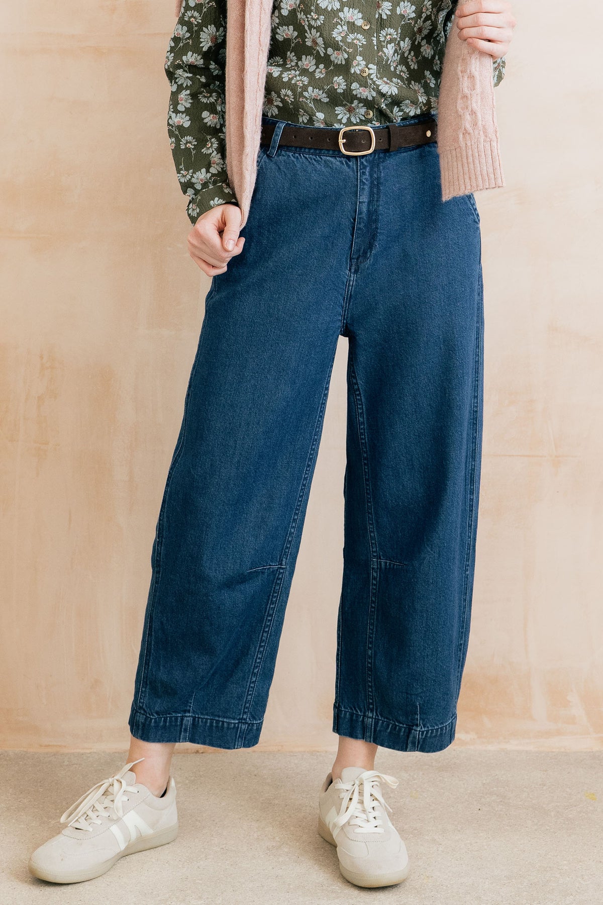 Lily & Me Georgia plain blue denim jeans - [shop_name Strathaven] [womens clothing]