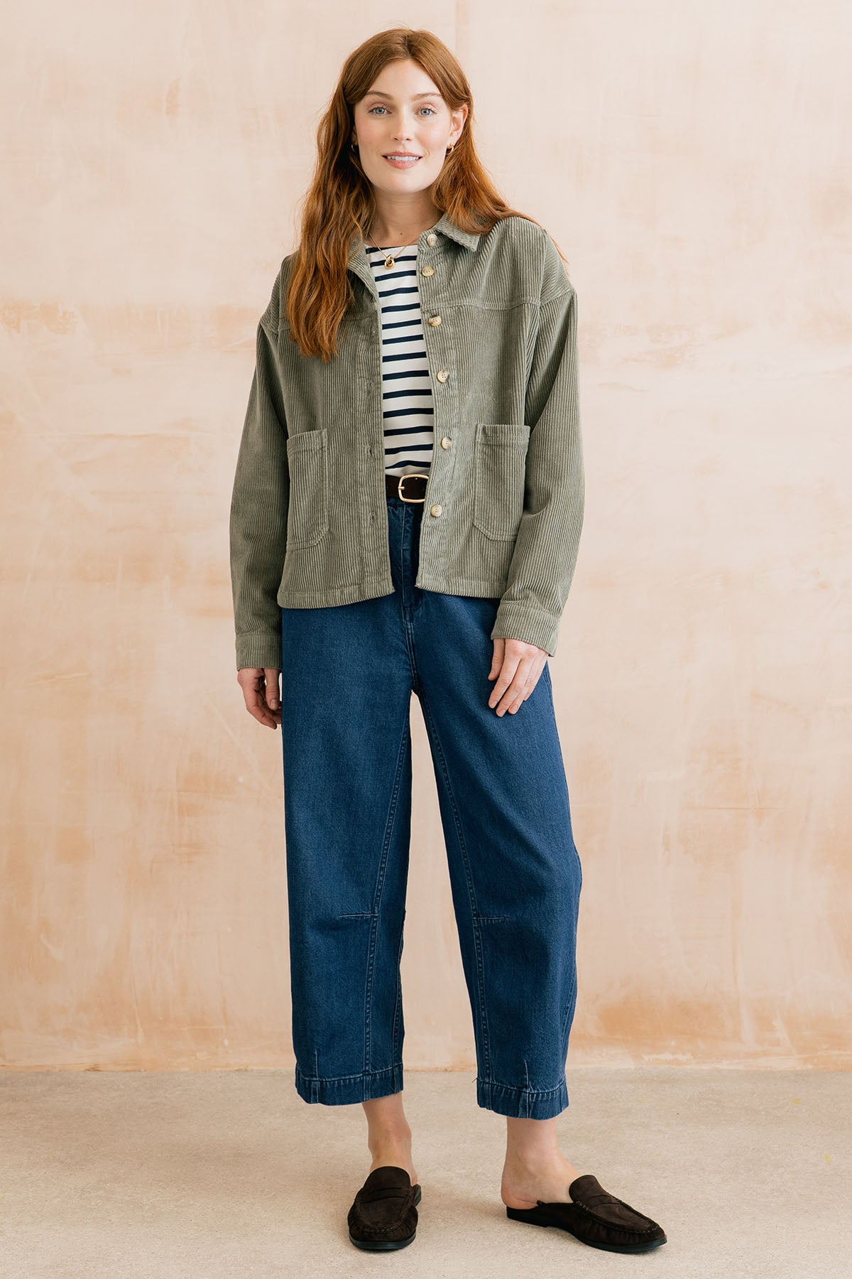 Lily & Me Georgia plain blue denim jeans - [shop_name Strathaven] [womens clothing]