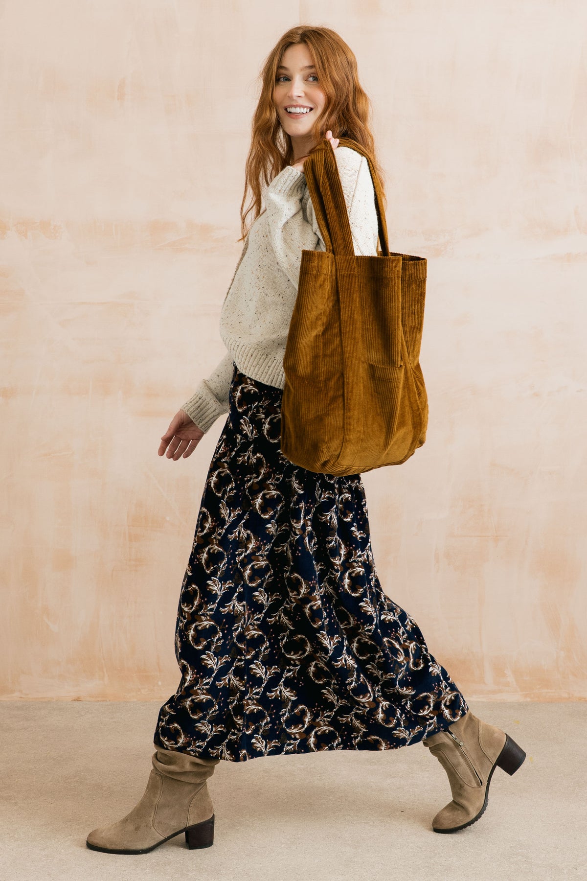 Lily & Me jumbo cord shopper - various colours - [shop_name Strathaven] [womens clothing]