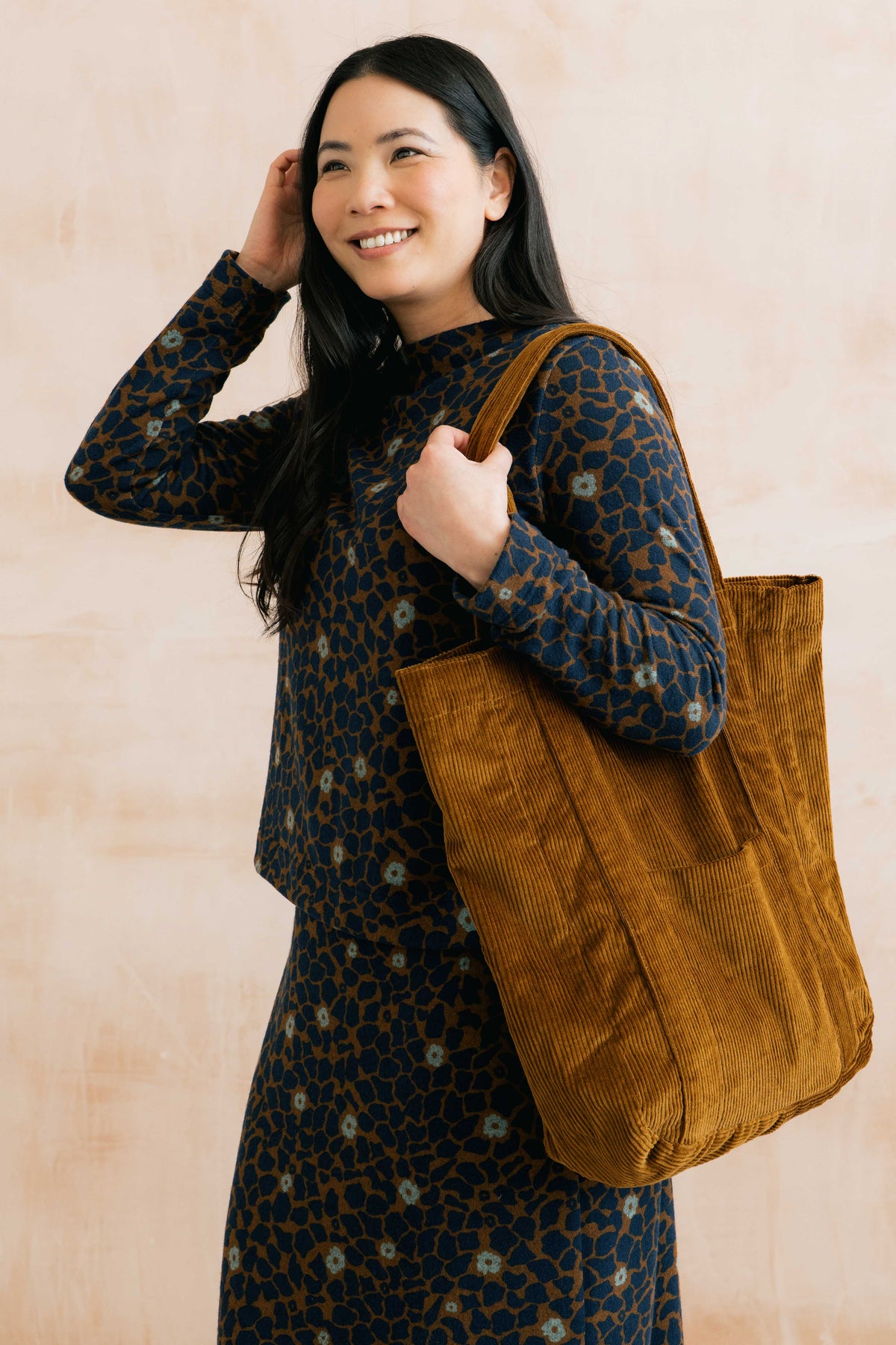 Lily & Me jumbo cord shopper - various colours - [shop_name Strathaven] [womens clothing]
