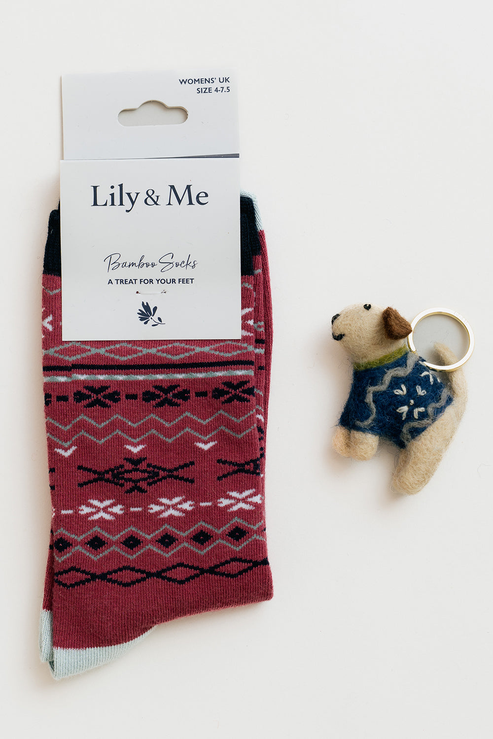 Lily & Me Dog sock gift set - [shop_name Strathaven] [womens clothing]