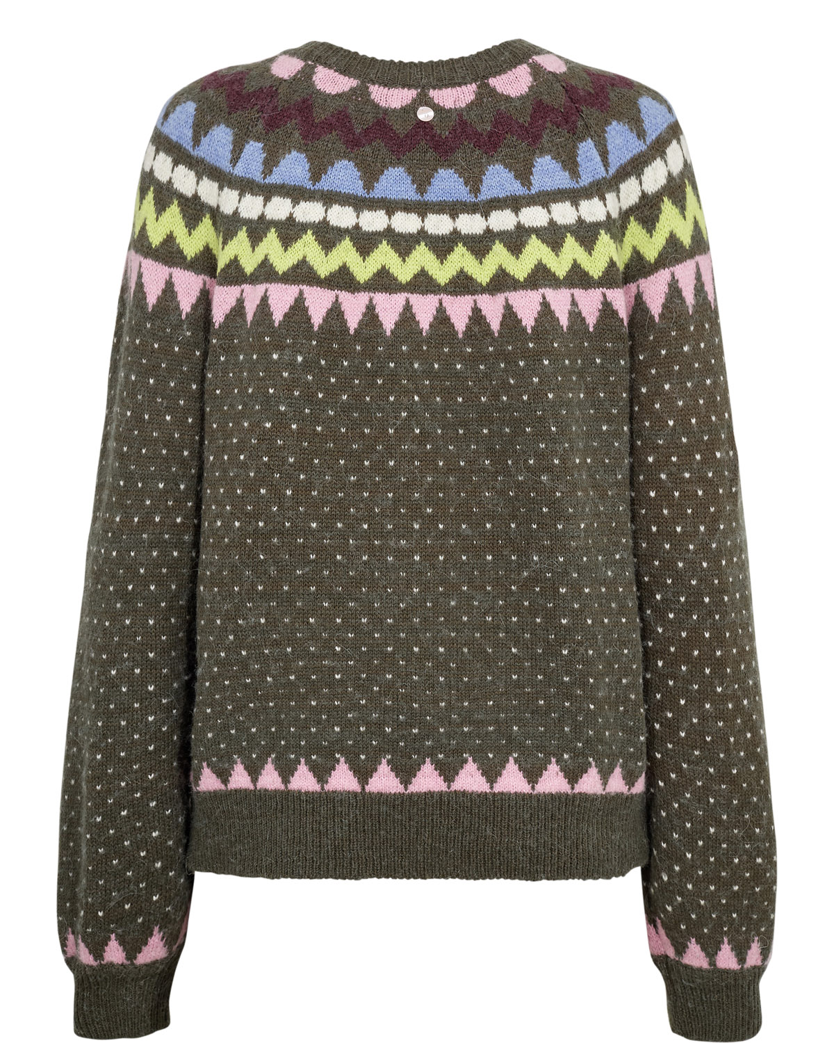 Numph Nuolanda sweater in forest night