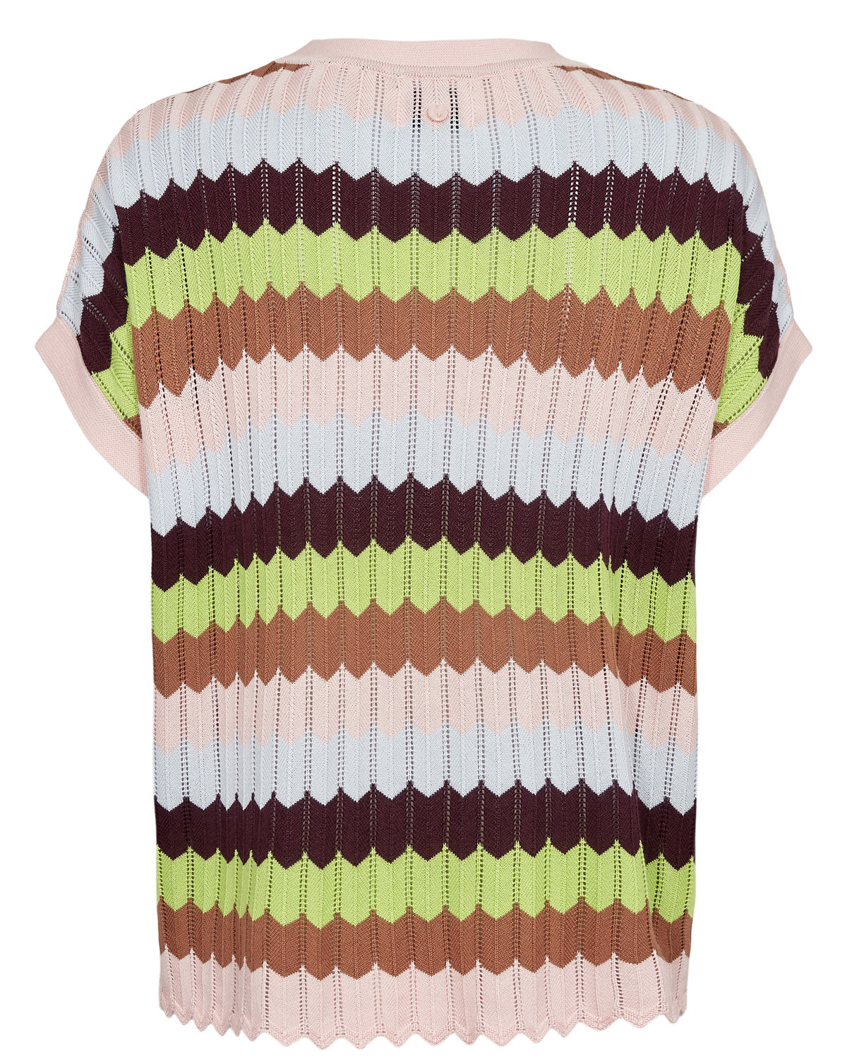 Numph Nuserene pullover caramel and zesty lime - [shop_name Strathaven] [womens clothing]