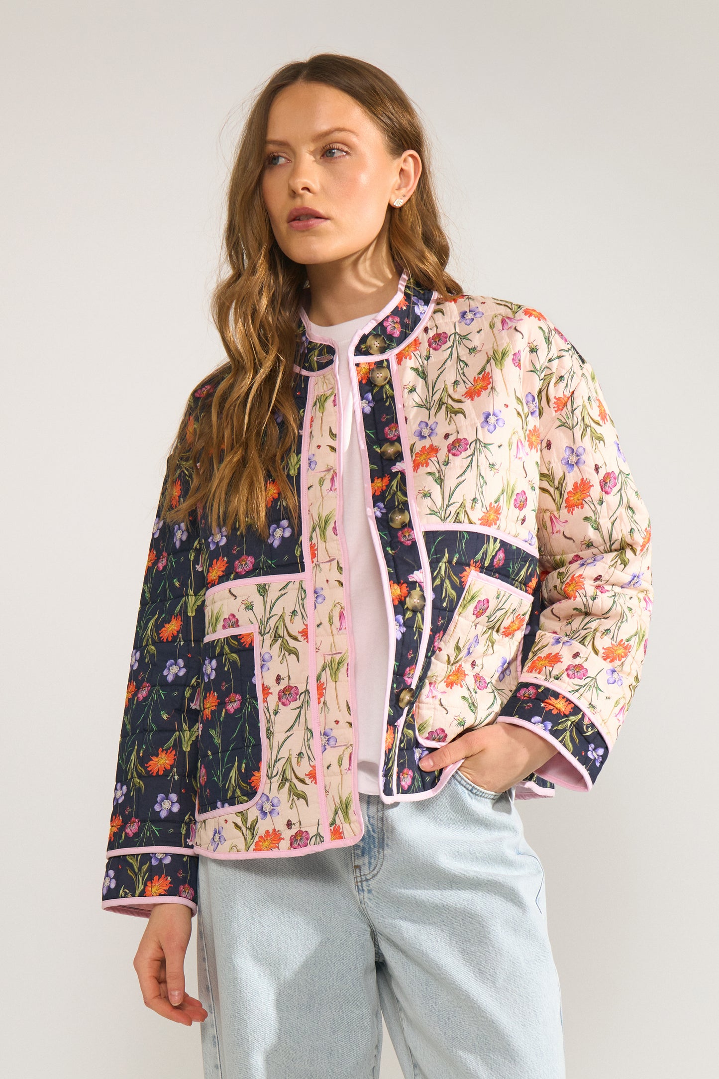 Numph Nukajsa quilted jacket