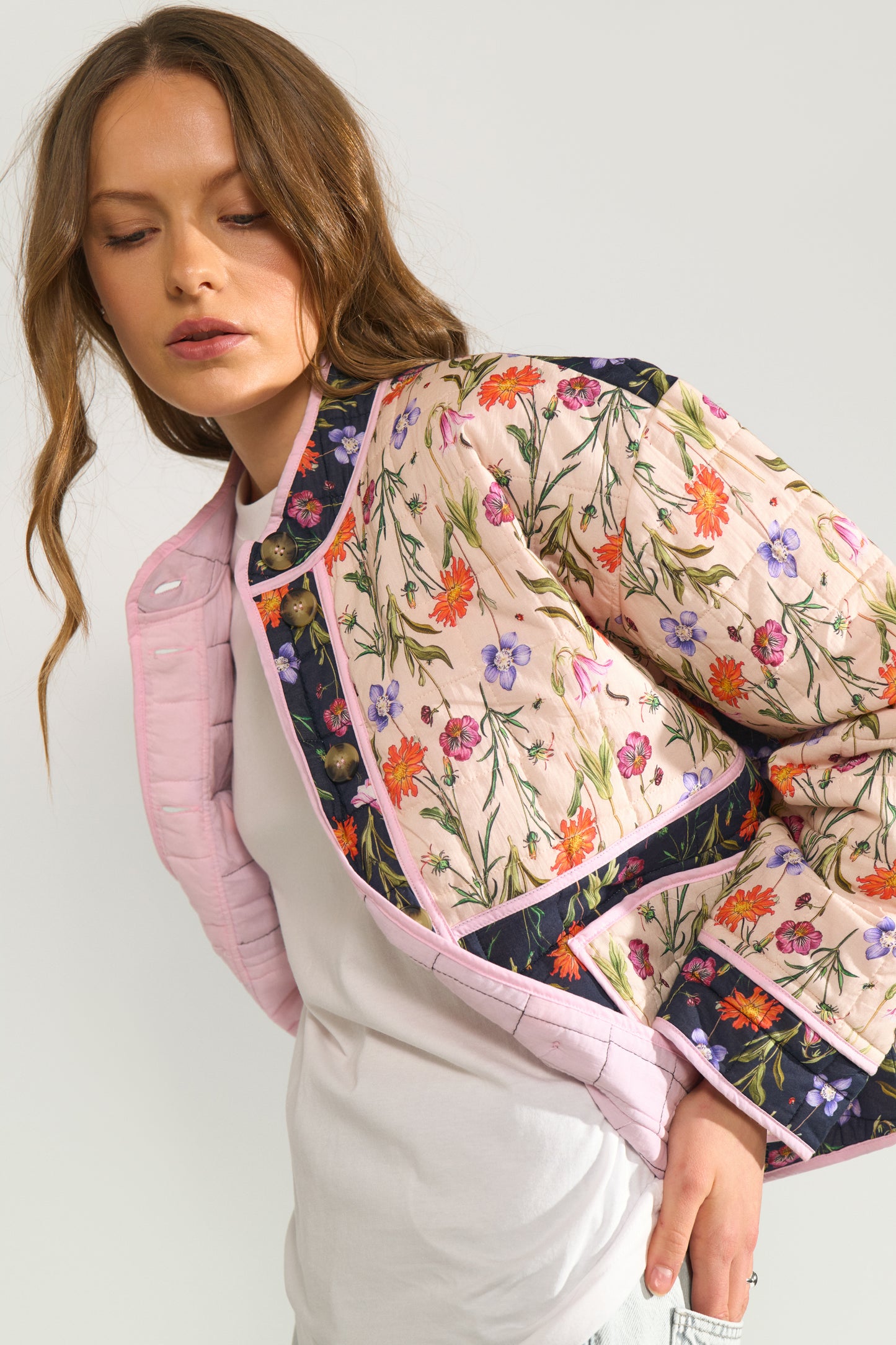 Numph Nukajsa quilted jacket
