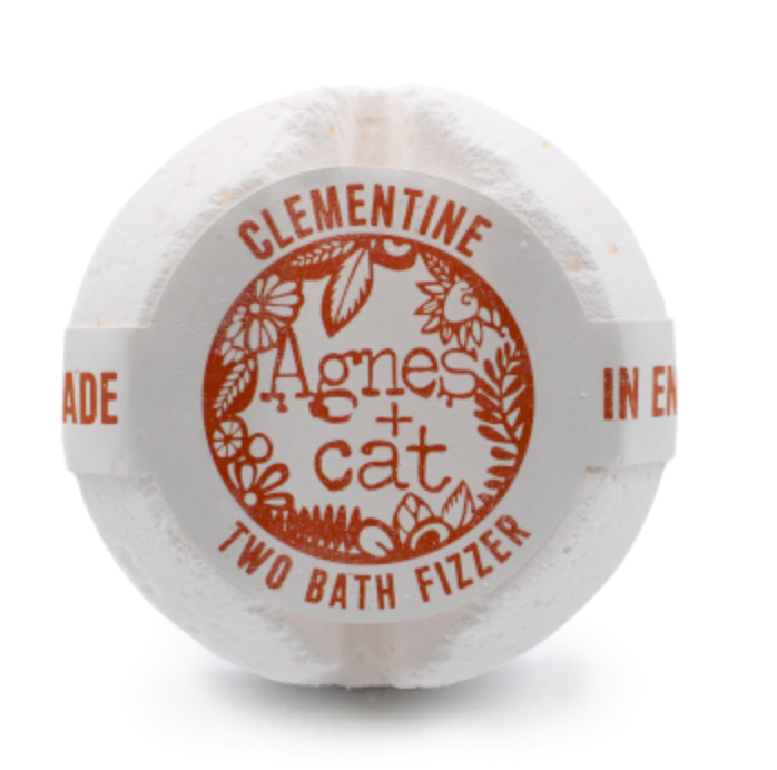 Agnes & Cat bath fizzer - clementine