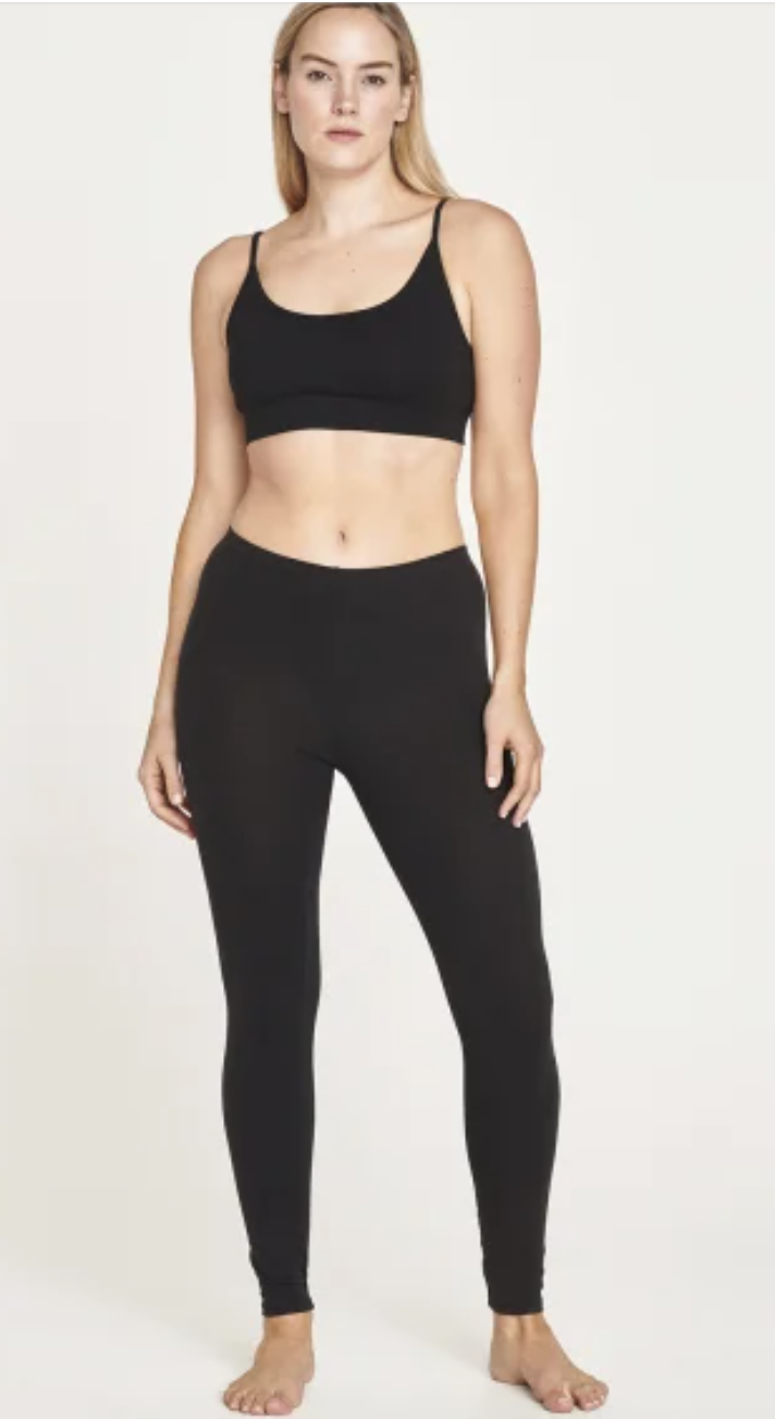 Thought Bamboo Base Layer Leggings in black