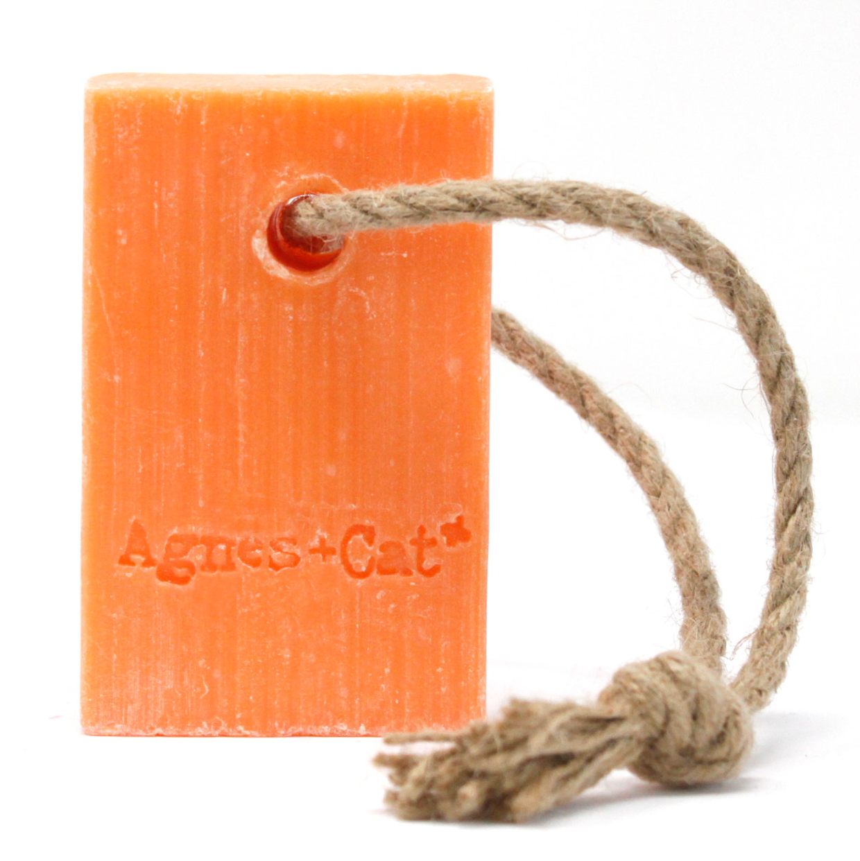 Agnes & Cat Soap on a rope
