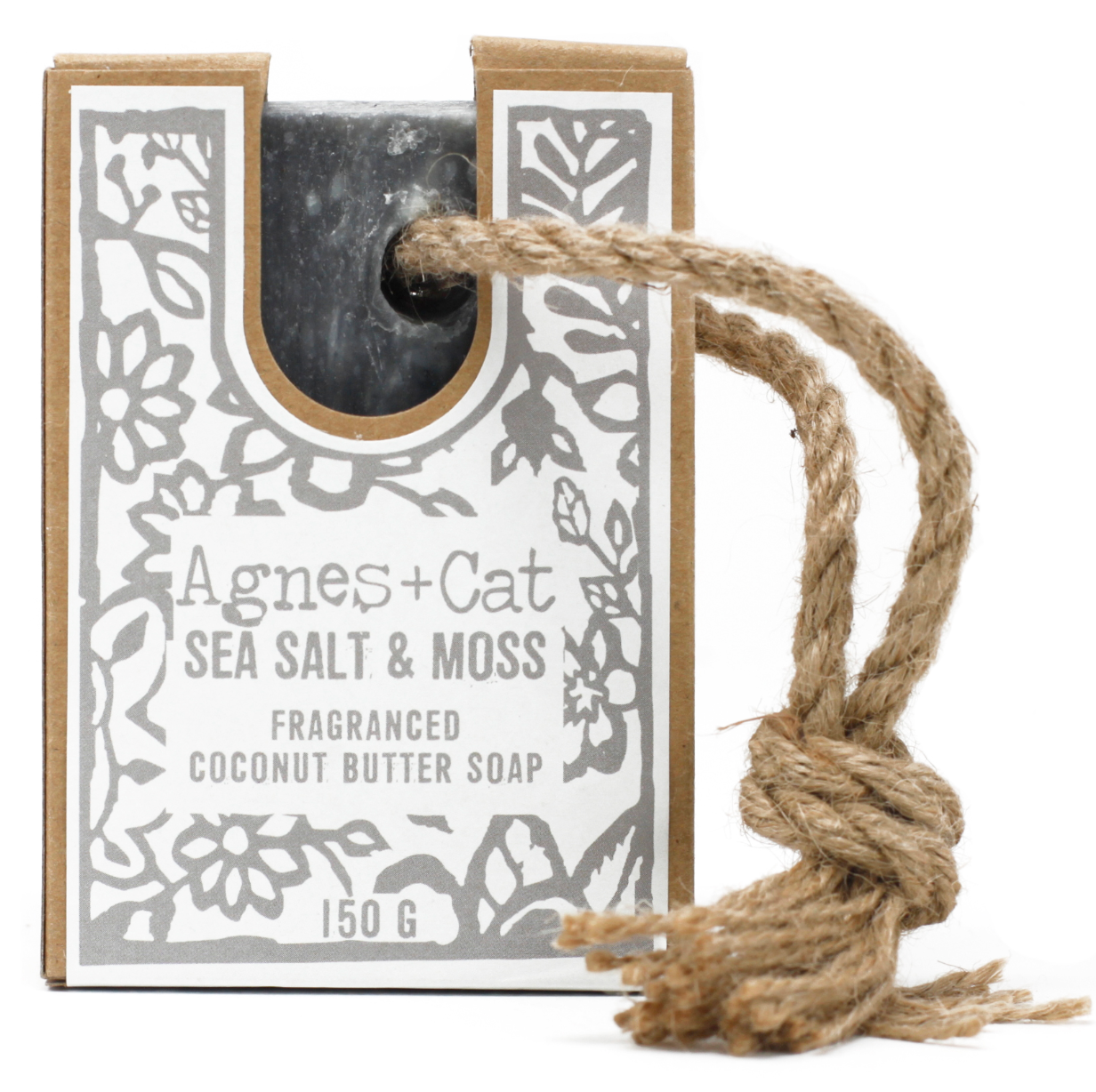 Agnes & Cat Soap on a rope
