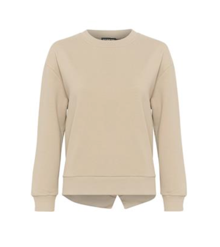 Soaked Gry sweatshirt in plaza taupe