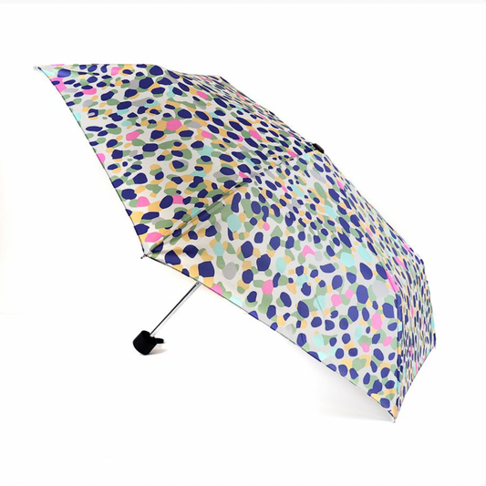 Olive camo spot print umbrella