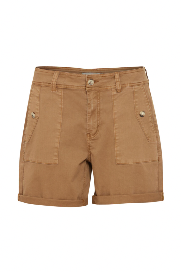 Fransa Benji shorts in otter