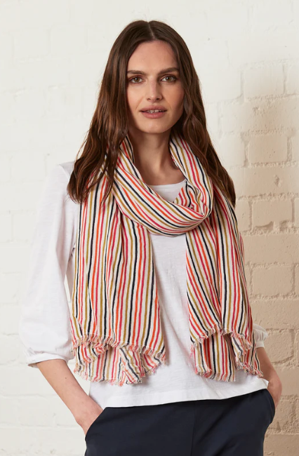 Nomads striped sarong scarf