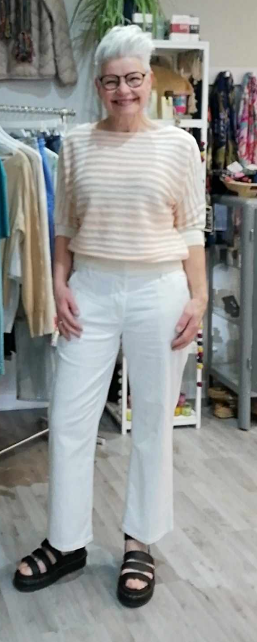Red Button Conny off white high rise jeans