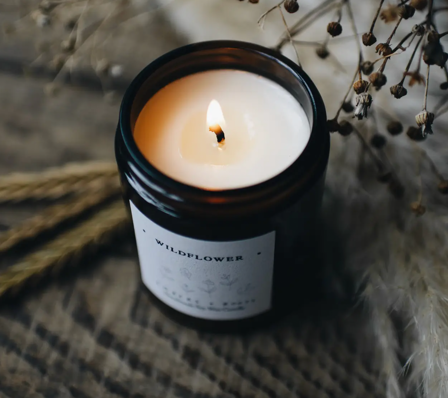 Embers & Roots Blackberry Bush soy candle