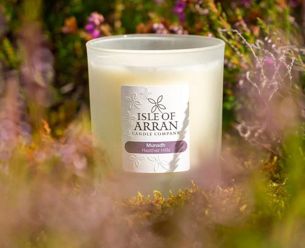 Isle of Arran candle company - heather hills