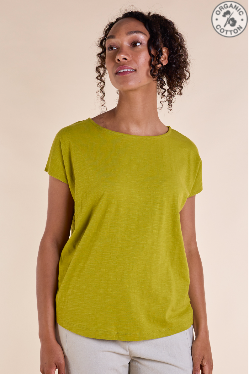 Nomads GOTS Organic cotton tee in lotus