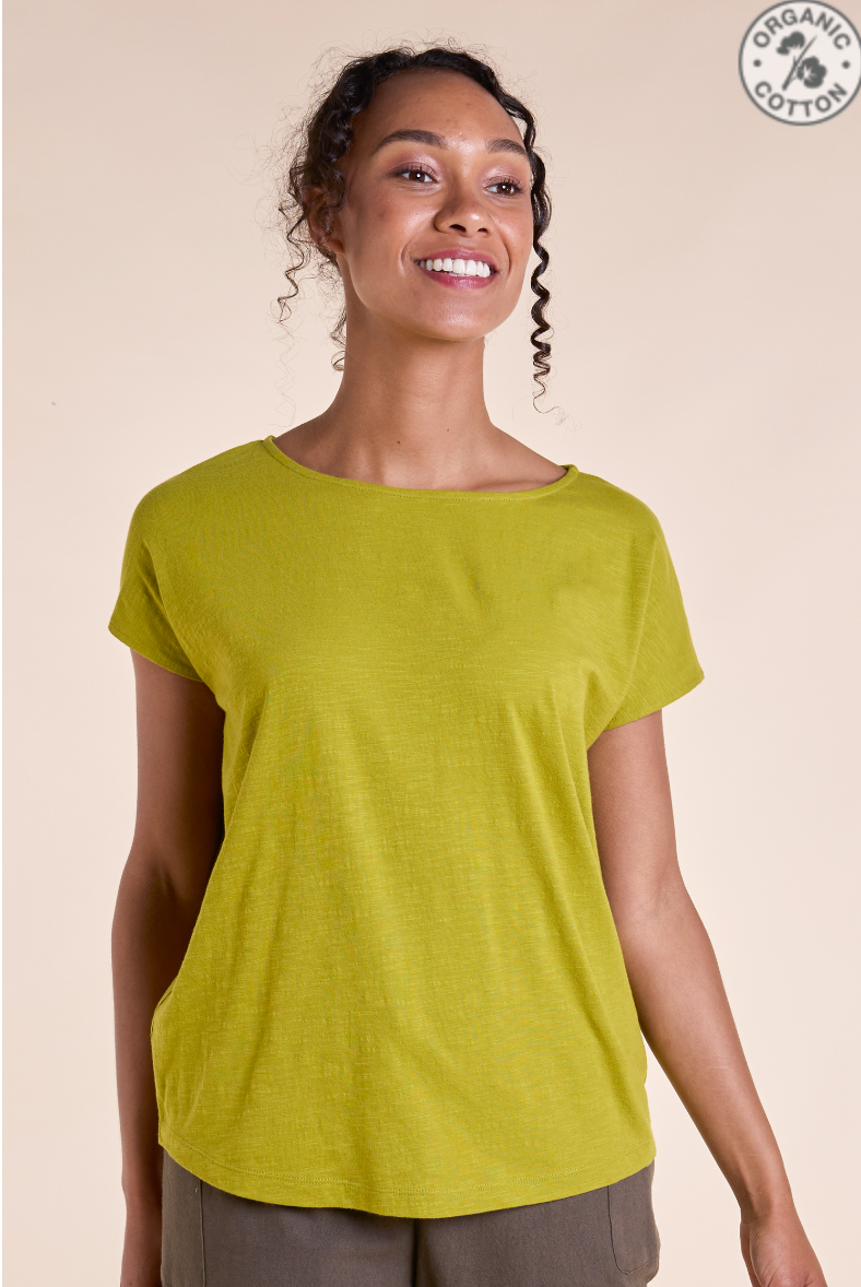 Nomads GOTS Organic cotton tee in lotus