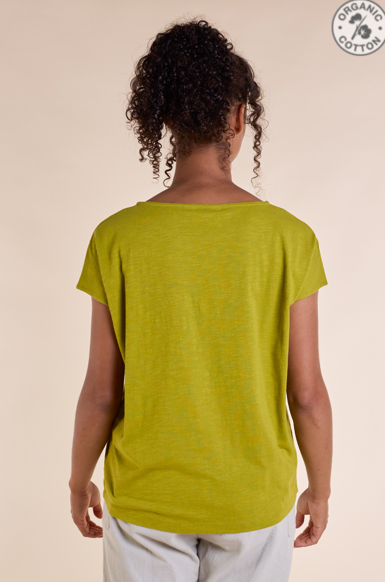 Nomads GOTS Organic cotton tee in lotus