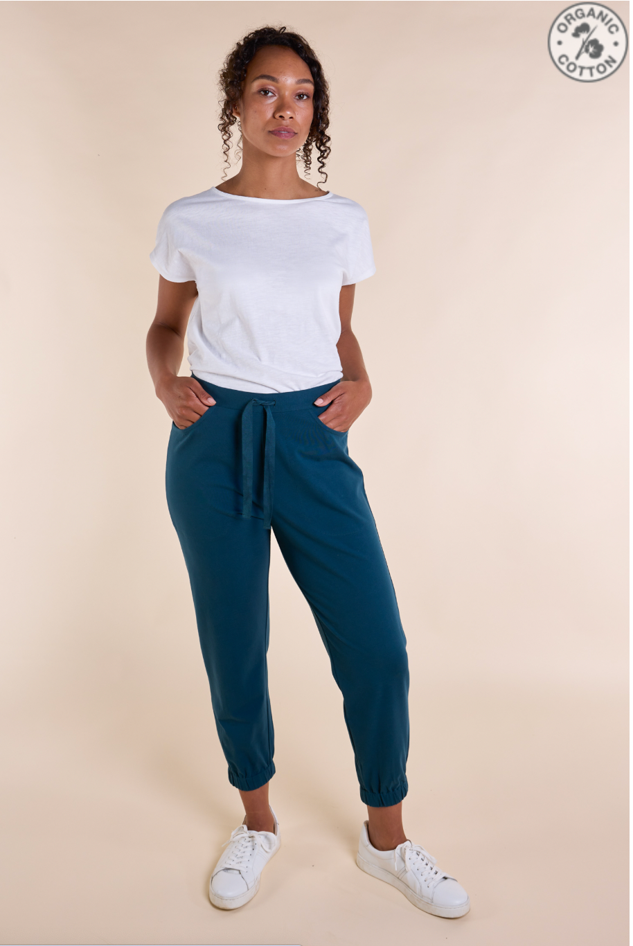 Nomads GOTS Organic cotton trousers in Jet
