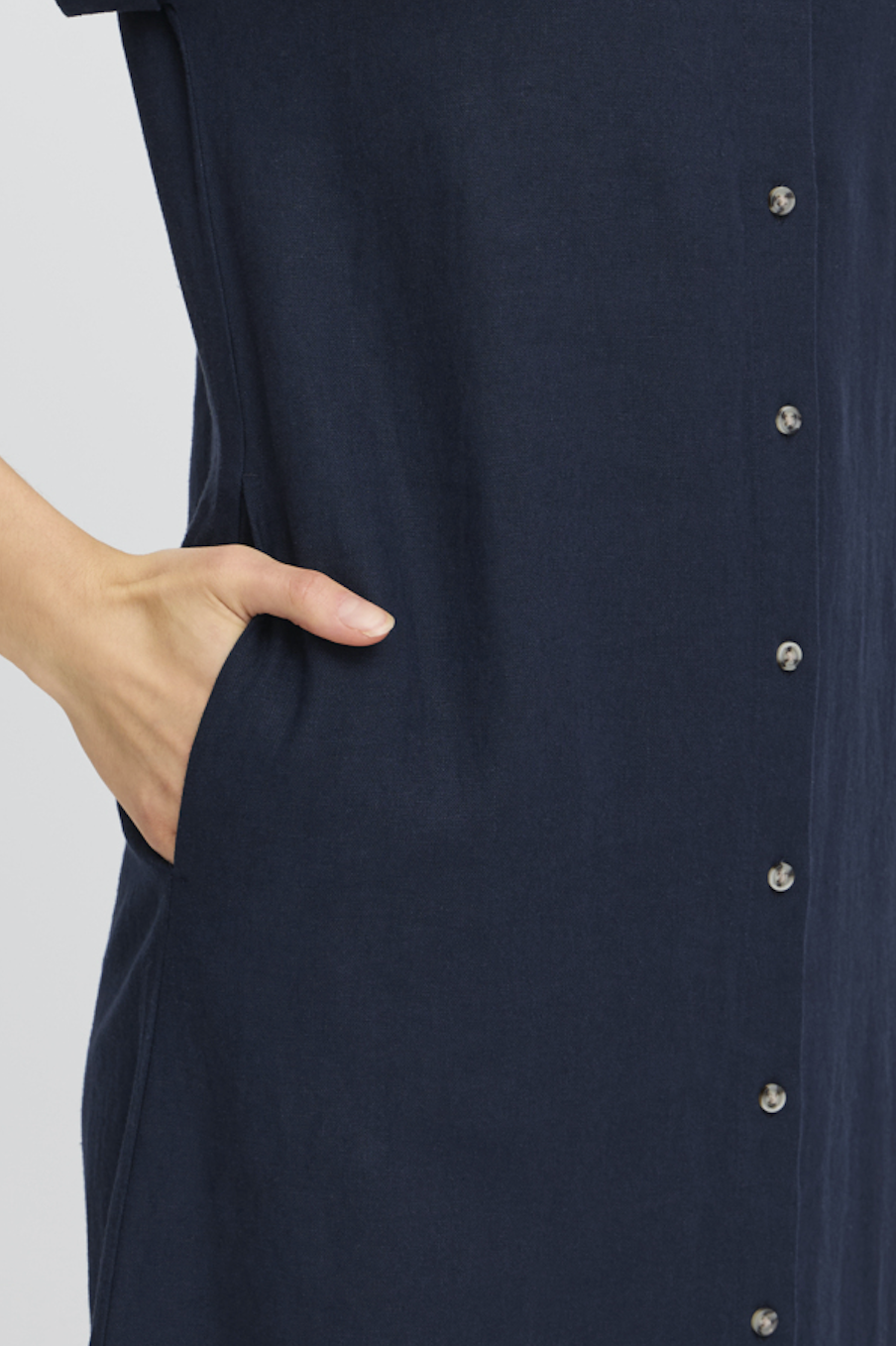 Fransa Mallia dress in navy blue