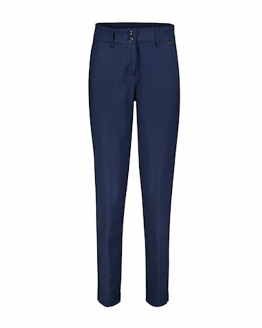 Red Button Diana cropped smart trouser in navy blue