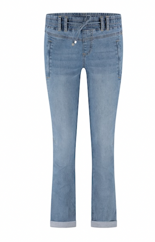 Red Button Tessy trousers in midstone blue