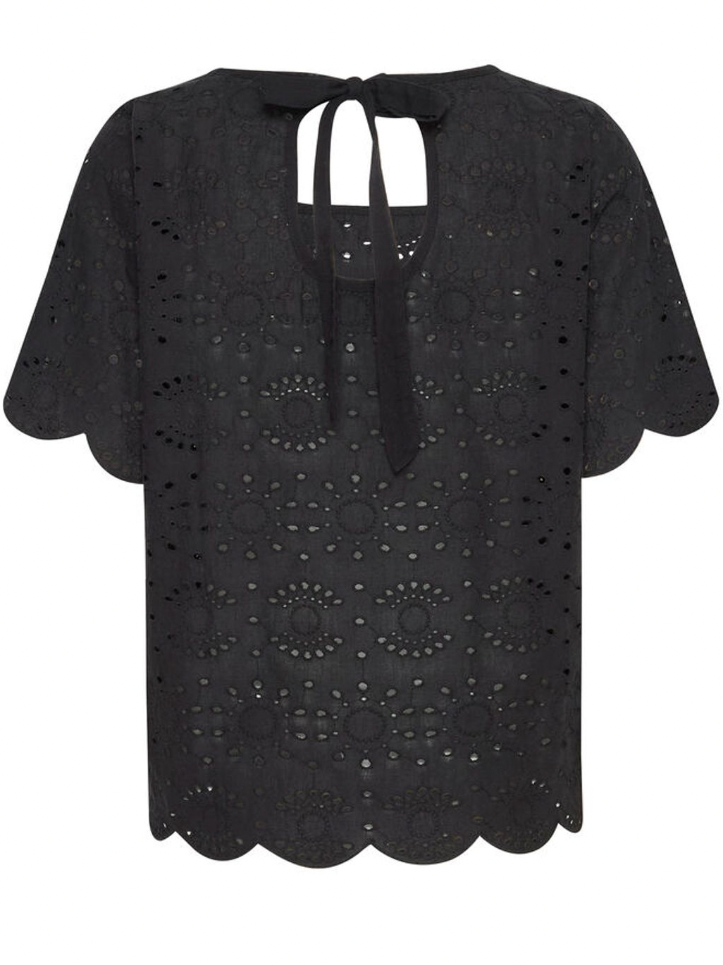 Fransa Angie blouse with tie back
