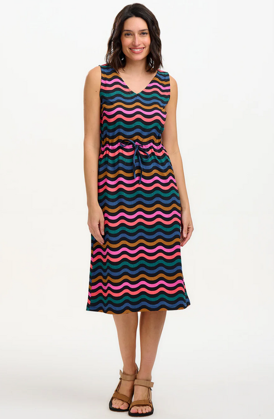 Sugarhill Brighton Gilly jersey midi dress