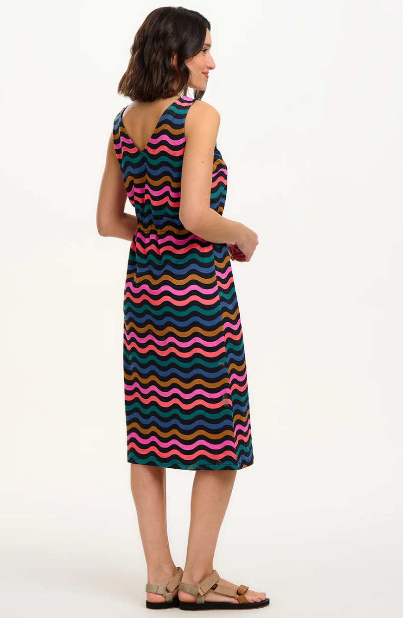 Sugarhill Brighton Gilly jersey midi dress