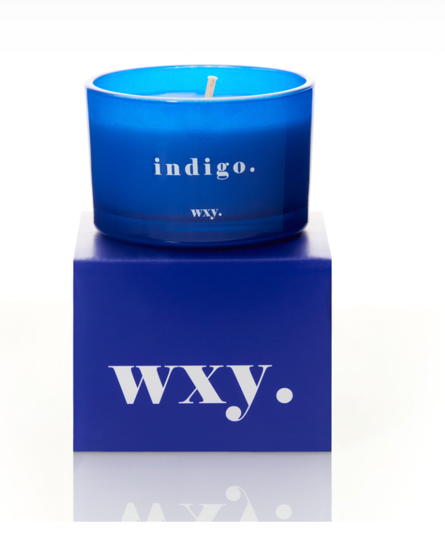 WXY mini 3oz candle - indigo