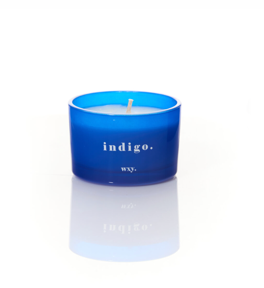 WXY mini 3oz candle - indigo